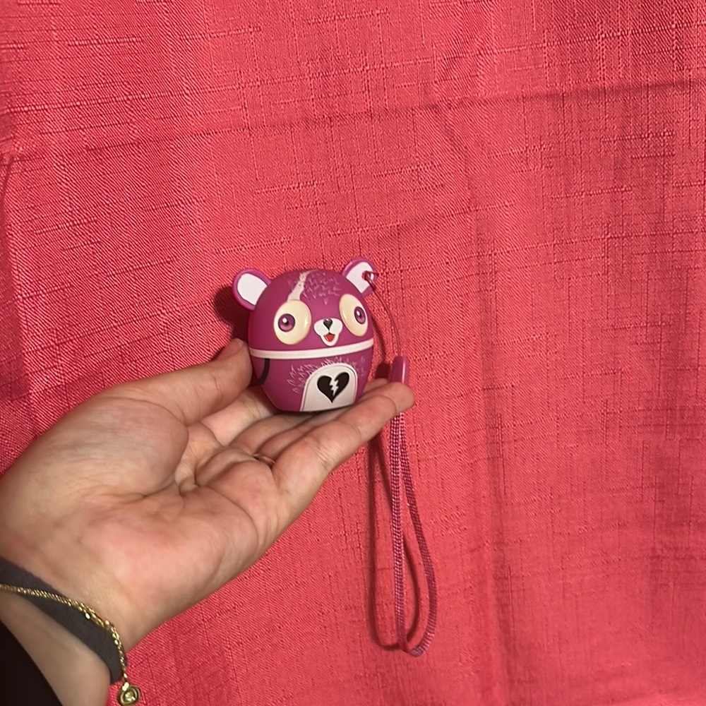 Cute Pink Bear Kids speaker